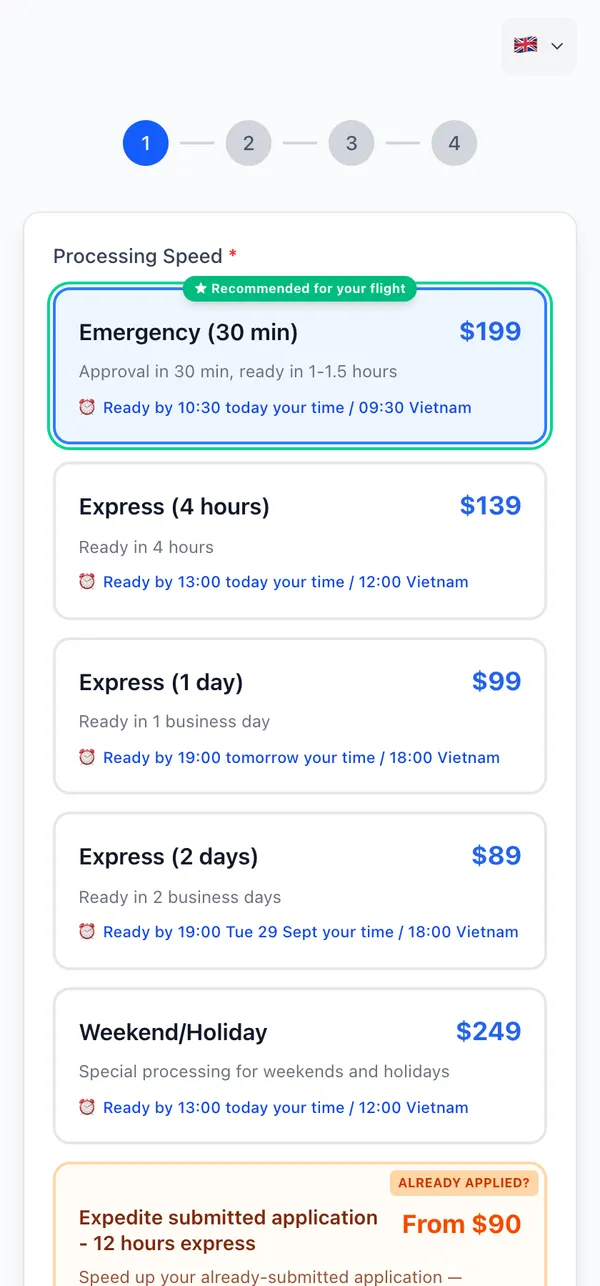 Every speed, priced upfront